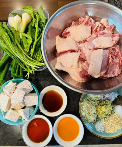 Cách Nấu Vịt Om Sấu Không Có Khoai Sọ