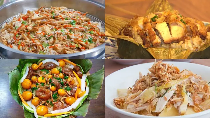Cách Nấu Xôi Gà Mặn