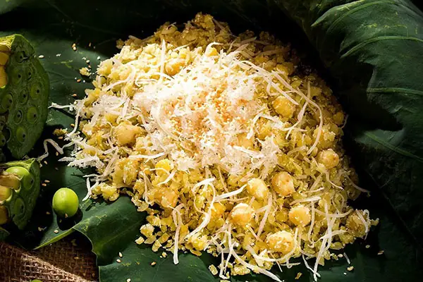 Cách Nấu Xôi Vò Lá Dứa