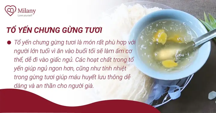 Cách Nấu Yến Cho Người Già