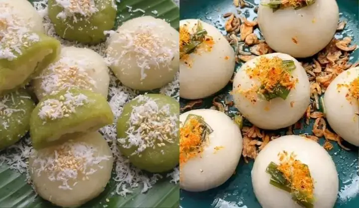 Cách Nhồi Bột Nếp Làm Bánh Ít