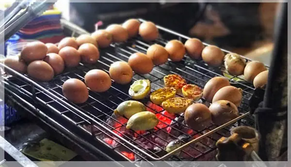 Cách Nướng Trứng Gà Bằng Than