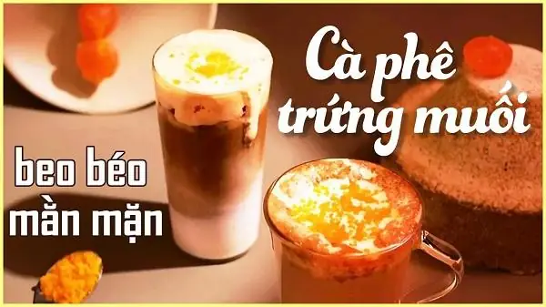 Cách Pha Cafe Trứng Muối