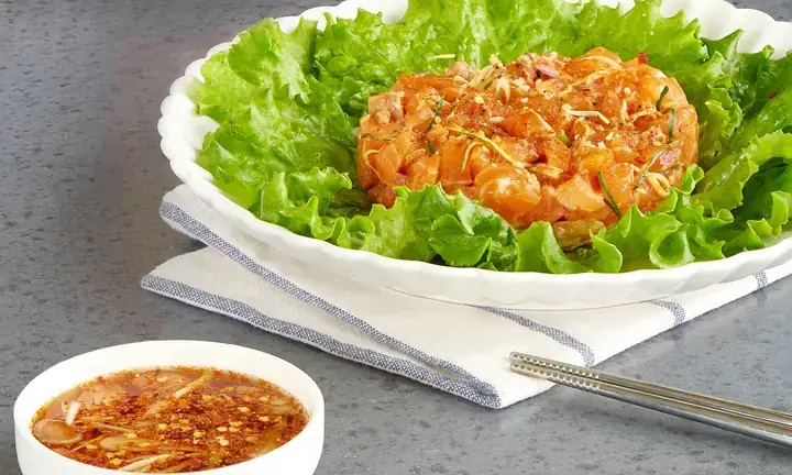 Cách Pha Nước Chấm Gỏi Cá Hồi