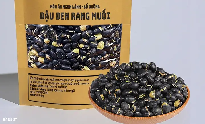 Cách Rang Đậu Đen Xanh Lòng