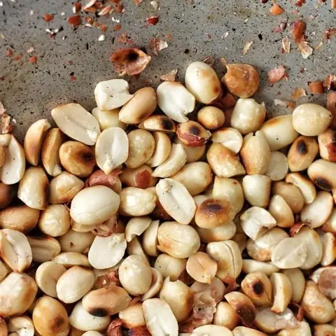 Cách Rang Đậu Phộng Nguyên Vỏ