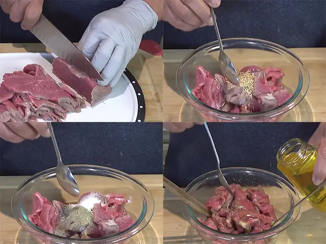 Cách Ướp Thịt Nấu Canh