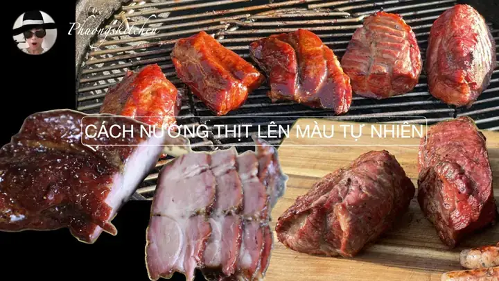 Cách Ướp Thịt Nướng Có Màu Đỏ