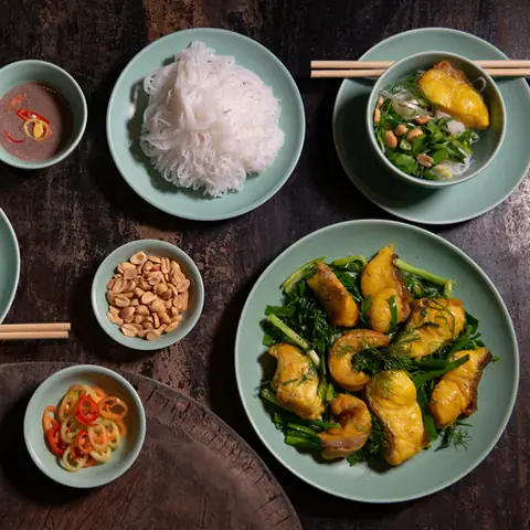 Cha Ca Thang Long Menu