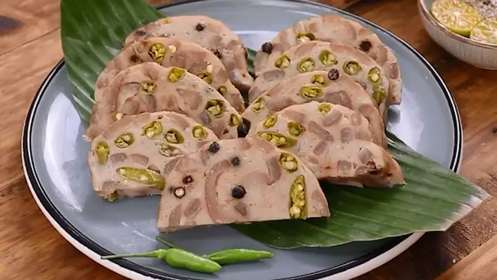 Chả Da Heo Ớt Xiêm Xanh