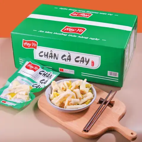 Chân Gà Cay Hàn Quốc Đóng Gói