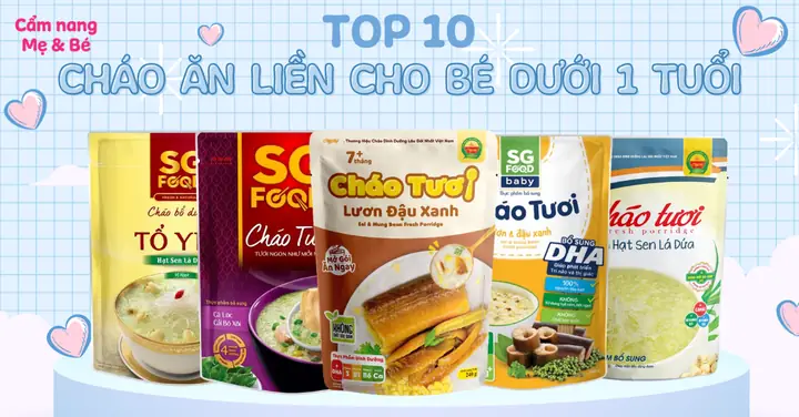 Cháo Ăn Liền Cho Bé