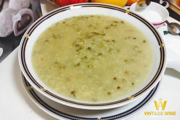 Cháo Đậu Xanh Giải Rượu