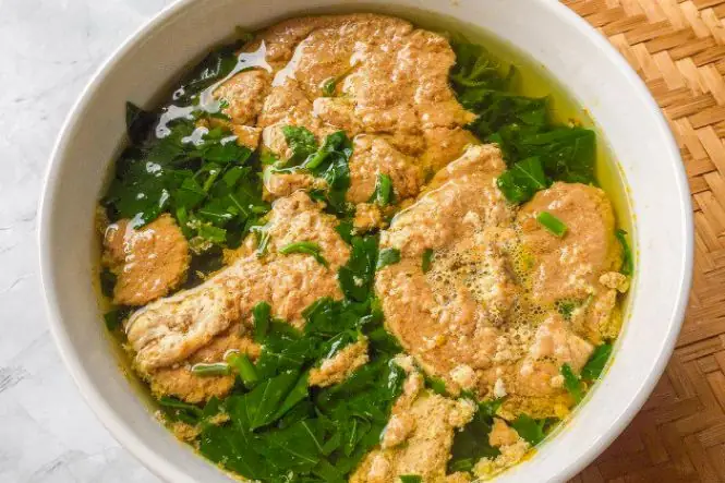 Cua Đồng Kỵ Với Rau Gì