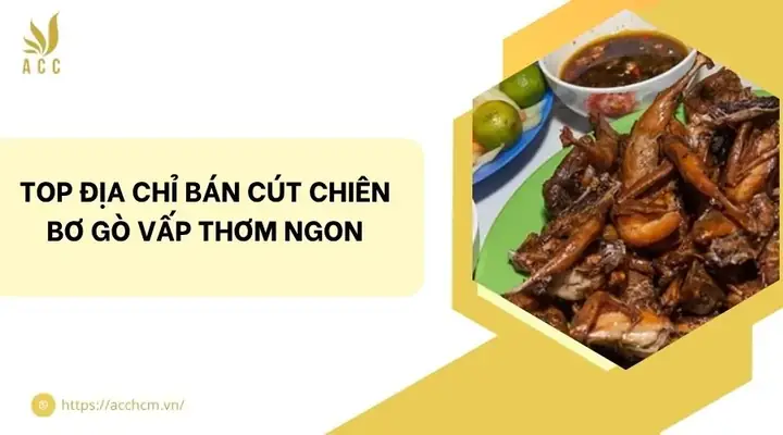 Cút Chiên Bơ Gò Vấp