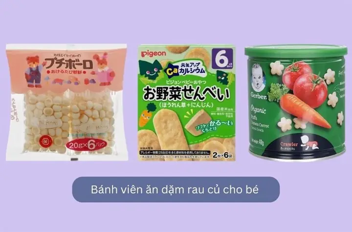 Đồ Ăn Vặt Cho Bé 8 Tháng Tuổi