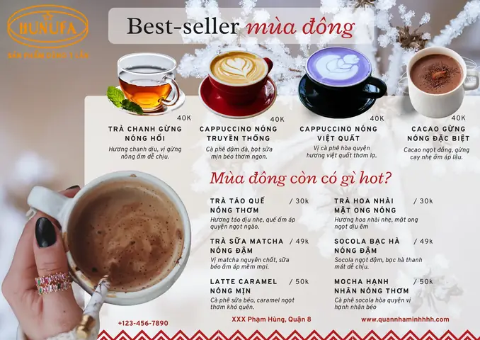 Đồ Uống Mùa Đông Cho Quán Trà Sữa