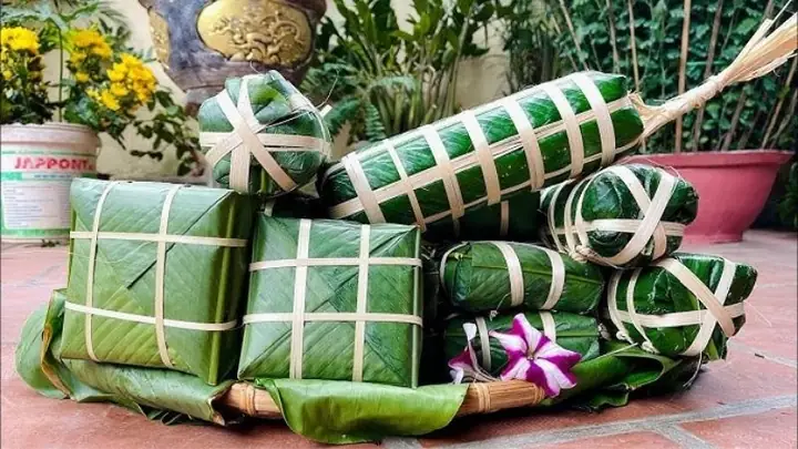Hình Ảnh Bánh Chưng Bánh Tét