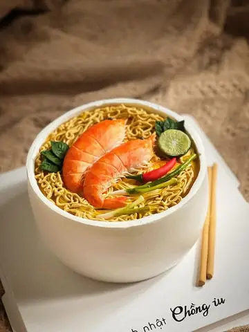 Hình Ảnh Bát Mì Tôm Trứng