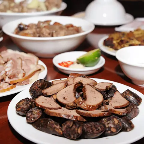 Hình Ảnh Mâm Thịt Chó