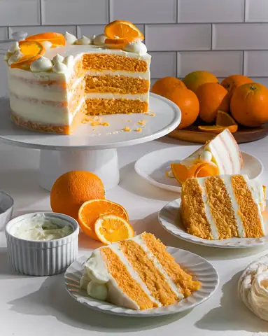 How To Make Orange Flavored Cake