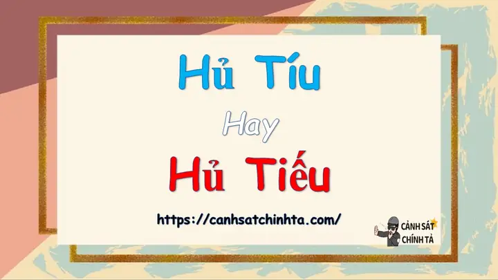 Hủ Tiếu Hay Hủ Tíu