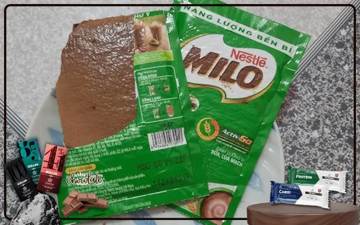 Làm Socola Từ Bột Milo