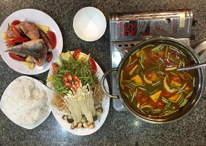 Lẩu Cá Tầm Ngư Sơn Đà Lạt