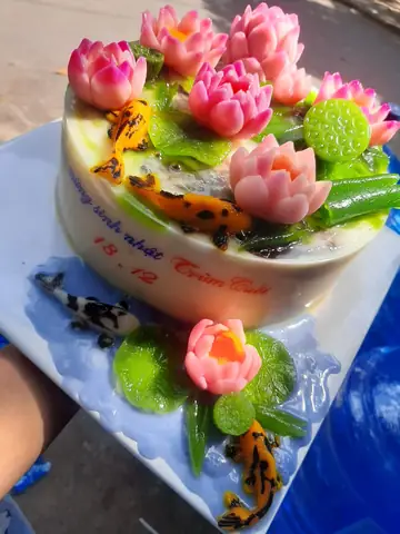 Mẫu Bánh Rau Câu 4d Đẹp