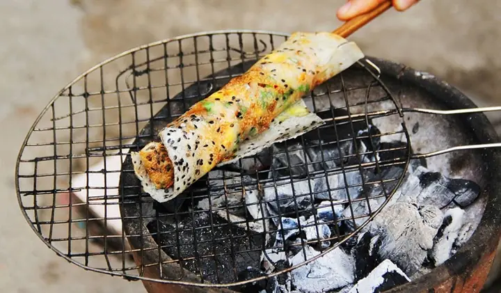 Máy Nướng Bánh Tráng Mắm Ruốc