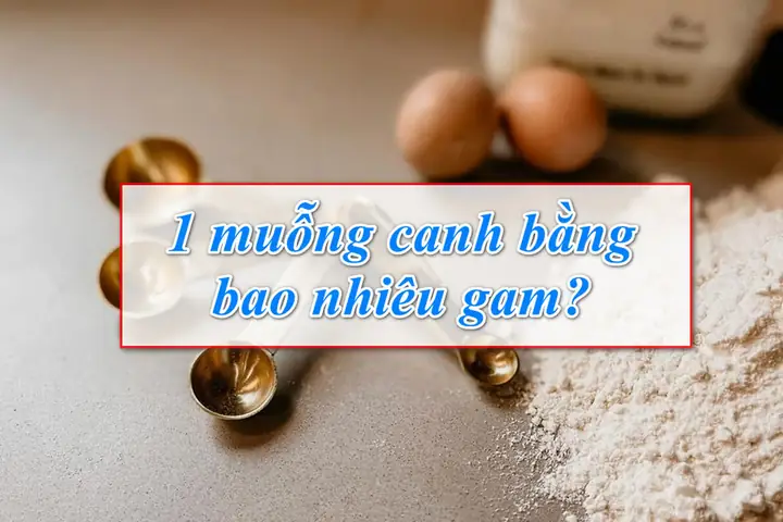 Muỗng Canh Là Muỗng Gì
