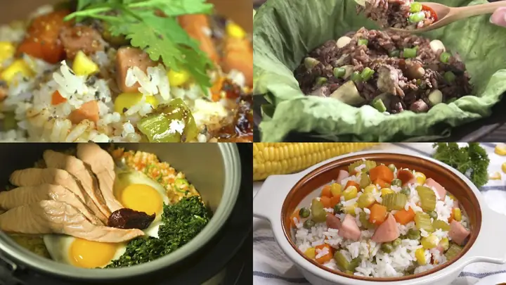 Nấu Cơm Trộn Bằng Nồi Cơm Điện