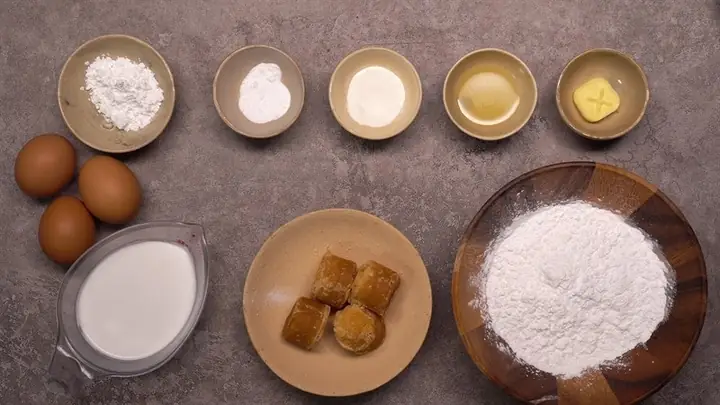 Nguyên Liệu Làm Bánh Bò Thốt Nốt