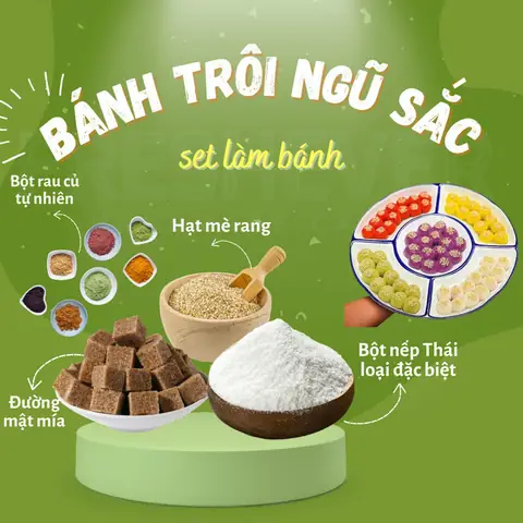 Nguyên Liệu Làm Bánh Trôi