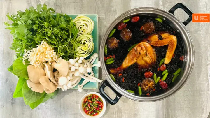 Nguyên Liệu Nấu Lẩu Gà Ớt Hiểm