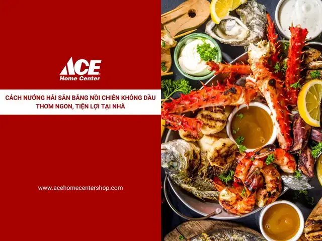 Nướng Cua Bằng Nồi Chiên Không Dầu