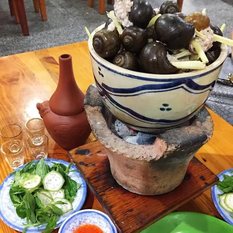 Ốc Bươu Dồn Thịt Đà Lạt