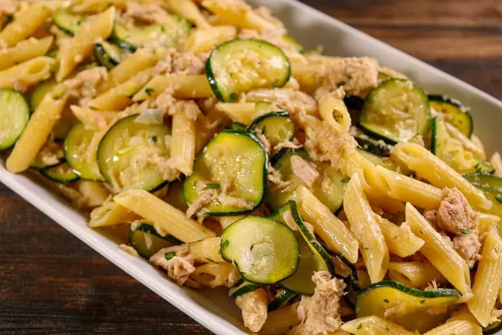 Pasta Con Zucchine E Tonno