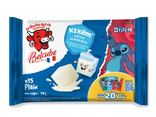 Phô Mai Con Bò Cười Cube