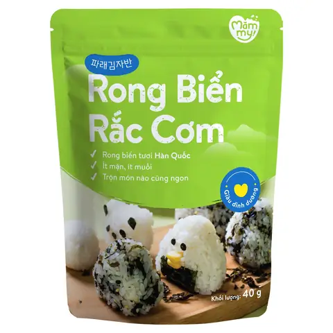 Rong Biển Rắc Cơm Cho Bé