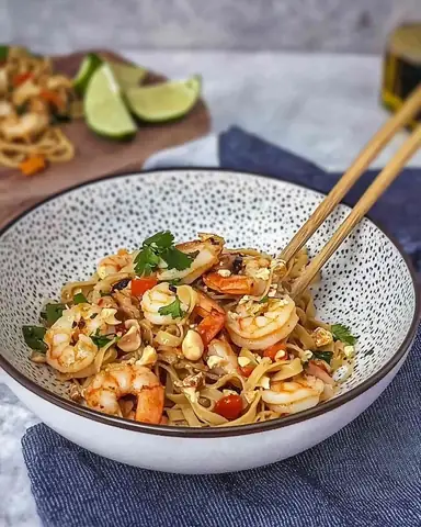 Saute Au Crevette Thai Recette