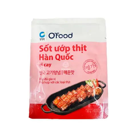 Sốt Gia Vị Hàn Quốc