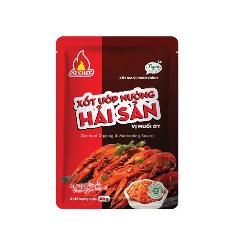 Sốt Ướp Hải Sản Nướng