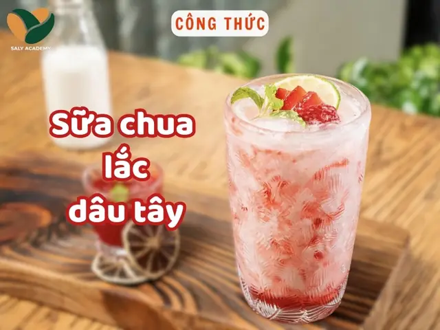 Sữa Chua Lắc Dâu Tây