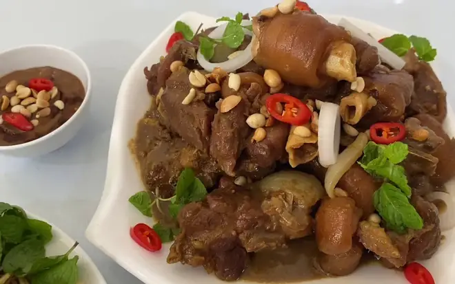 Thịt Dúi Nấu Giả Cầy