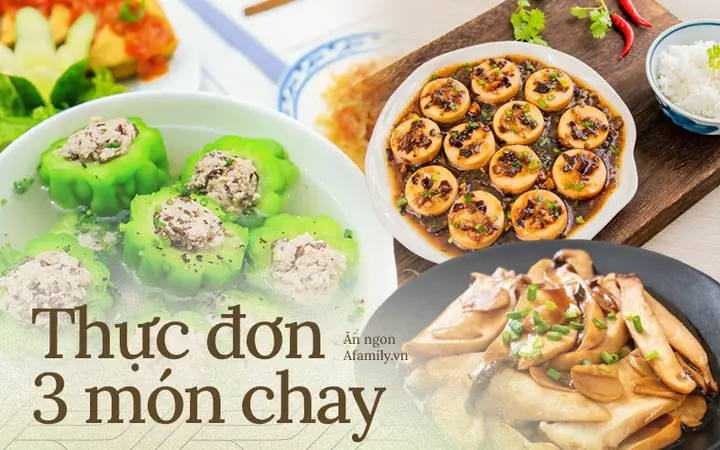 Thực Đơn Chay 3 Món