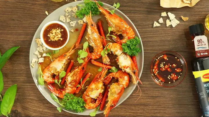 Tôm Càng Xanh Sốt Me Tôm Càng Xanh Sốt Me