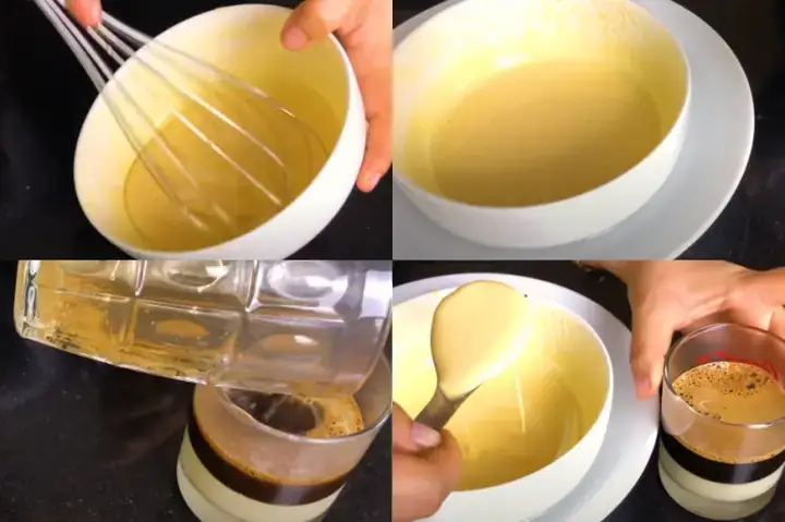 Trứng Đánh Kem Với Sữa Đặc