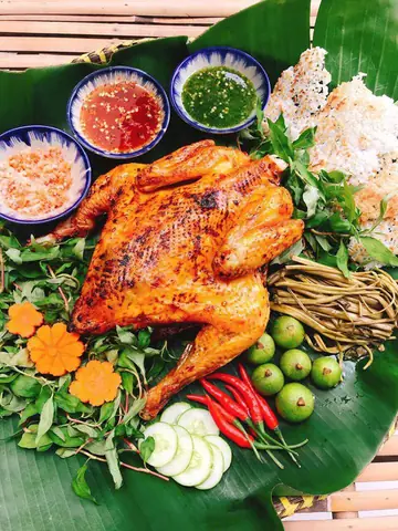 Ướp Gà Nướng Nguyên Con