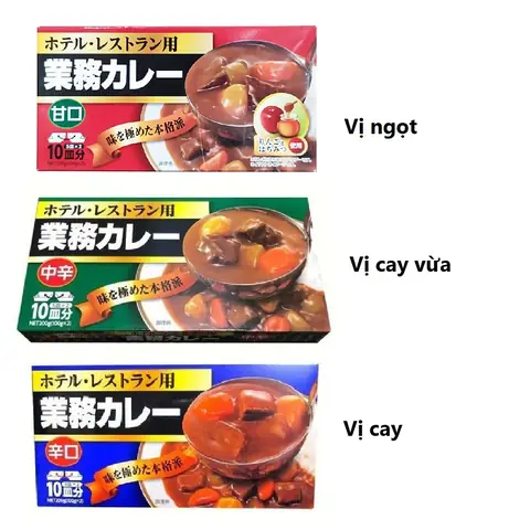 Viên Nấu Cà Ri Nhật